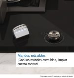 Placa Dominó a Gas 30 cm Serie 8 Cristal vitrocerámico, Negro PRA3A6I10 - Imagen 3