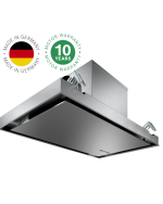 Extractor de techo Bosch DRC97AQ50 Serie 6 de 90 cm integrado, motor EcoSilence ultra silencioso y conectividad Home Connect.