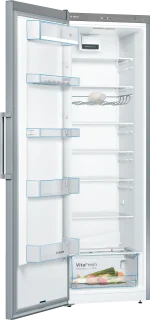 Heladera Vertical Bosch 346L 186 x 60 cm Acero inoxidable antihuellas - Imagen 2