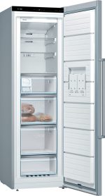 Congelador BOSCH de libre instalación 186 x 60 cm Acero inoxidable antihuellas GSN36AIEP - Imagen 3