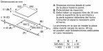 Placa Anafe de inducción BOSCH 60 cm Negro, 4 HORNALLAS PUE611BB5E - Imagen 5