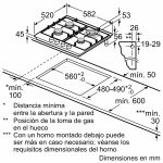 Placa Anafe a Gas BOSCH 60 cm Acero PGH6B5B90 - Imagen 5