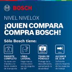 Nivel Láser Bosch Nivelox alcance 15m con trípode y maletín - Imagen 3