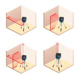 Nivel Láser Bosch GCL 2-15 15m con puntos de plomada y soporte - Imagen 3