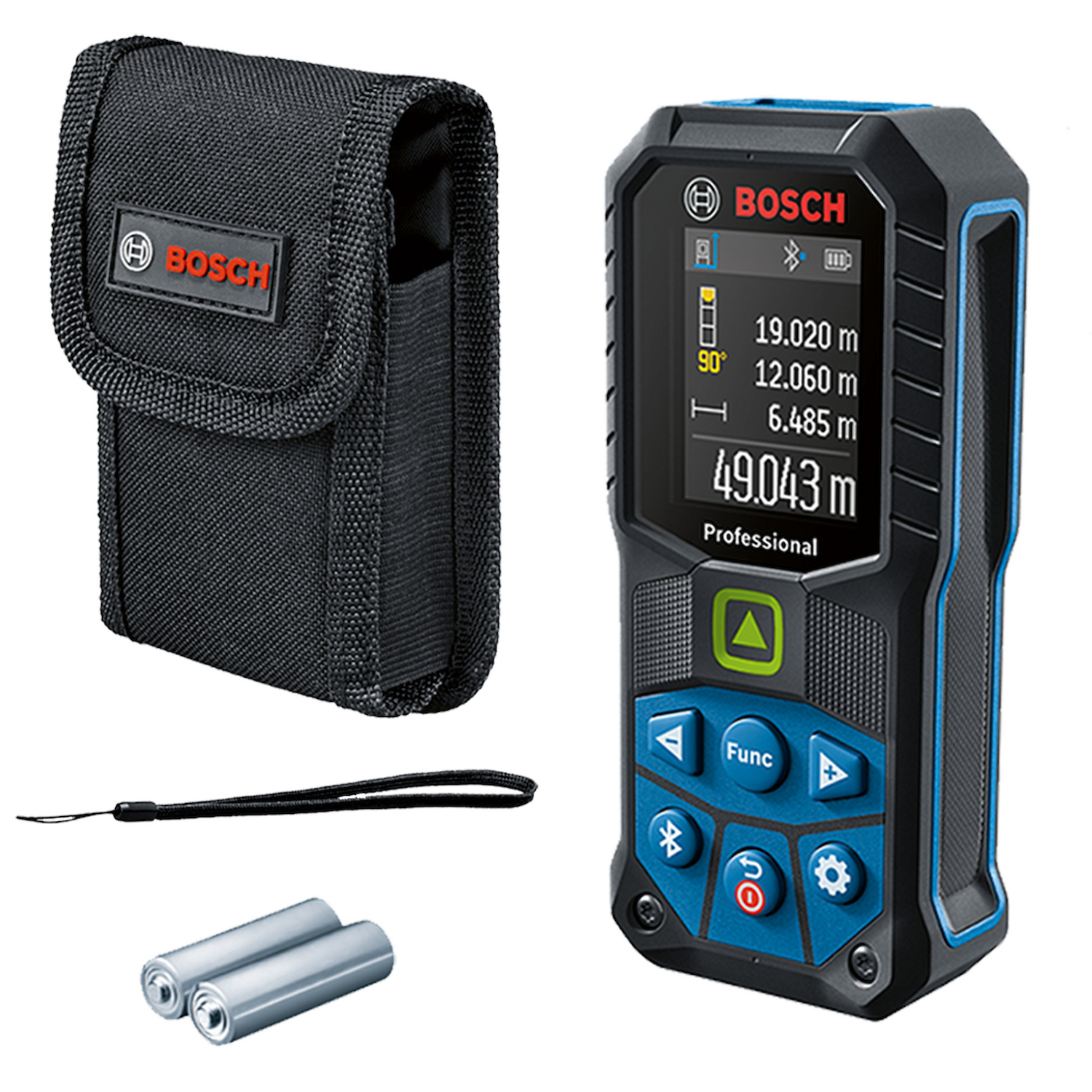 0601072U00-000_01 Medidor láser verde Bosch GLM 50-27 CG con Bluetooth - Imagen 1