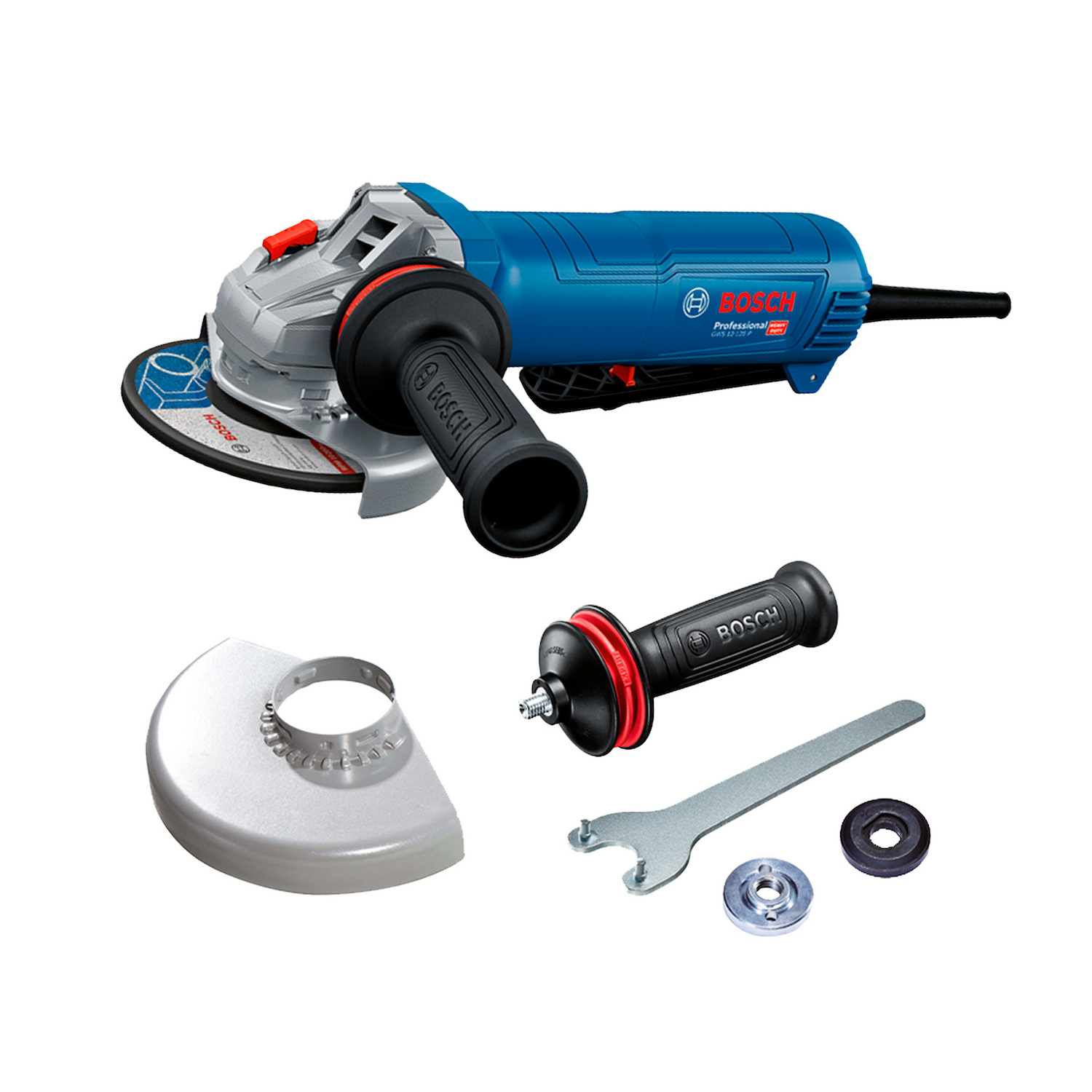 06013A62E0-000_01 Esmeril de 5” Bosch GWS 12-125 P 1200W 220V - Imagen 1