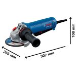 Esmeril de 5” Bosch GWS 12-125 P 1200W 220V - Imagen 3