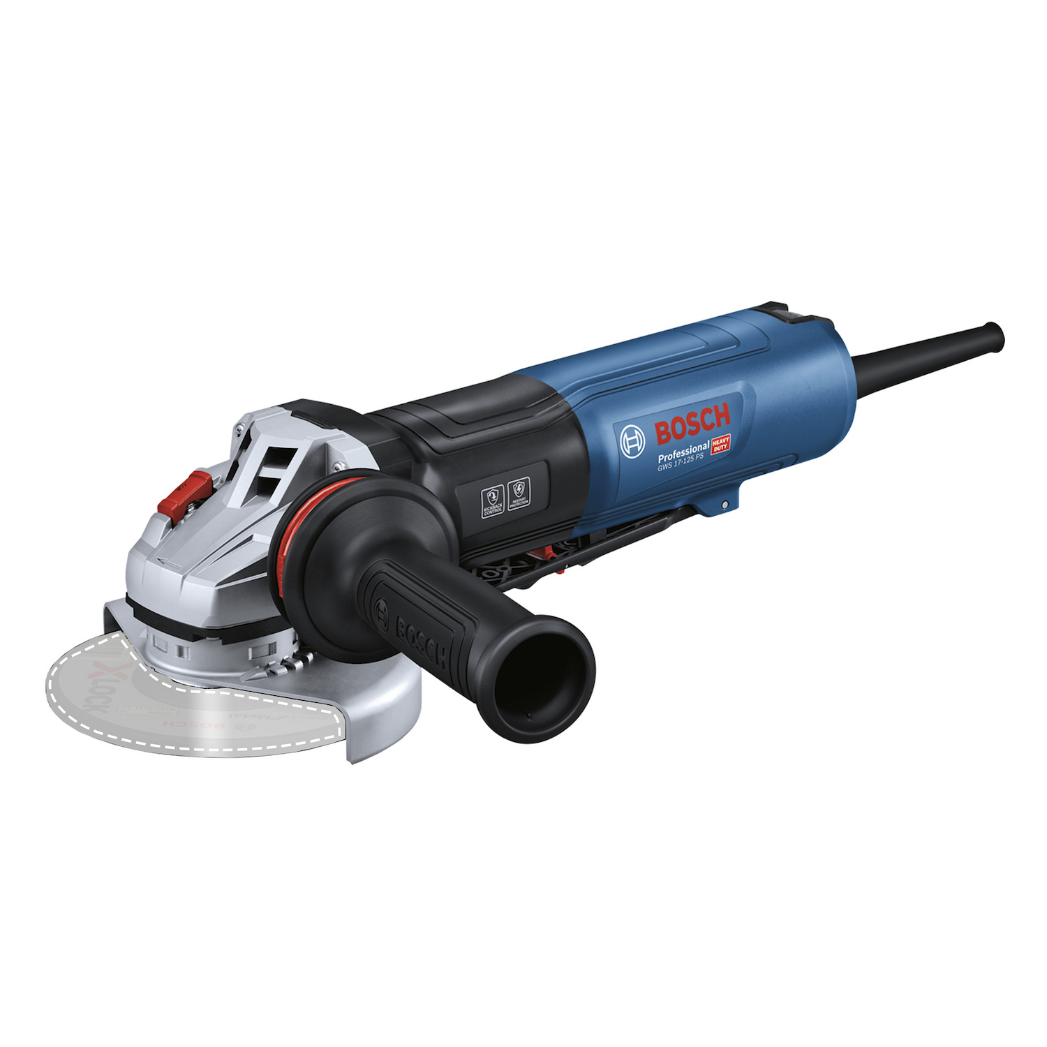 06017D13E0-000_01 Esmeril angular 5" Bosch GWS 17-125 PS 1700W 220V - Imagen 1