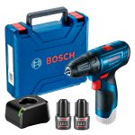 Taladro atornillador Bosch GSR 120-LI 12V 2 baterías y maletín