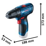 Taladro atornillador Inalámbrico Bosch GSR 120-LI 12V SB - Imagen 4