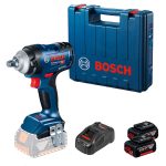 Llave de Impacto inalámbrica Bosch GDS 18V-400 18V con 2 baterías