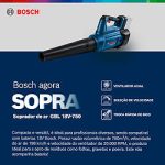 Soplador de aire inalámbrico Bosch GBL 18V-750 18V Brushless - Imagen 12