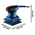 Lijadora Orbital Bosch GSS 140 220V 220W con 1 lija - Imagen 6