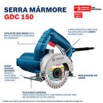 Sierra mármol Bosch GDC 150 220V 1500W con 2 discos - Imagen 11