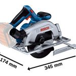 Serra Circular inalámbrica Bosch GKS 185-LI, 18V SB, con disco - Imagen 5